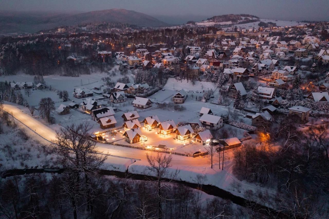 Dolina Barw - Caloroczne Domki Na Wynajem Рабка Экстерьер фото